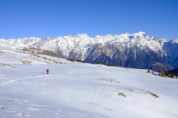 Sul versante soleggiato della Valle di Blenio