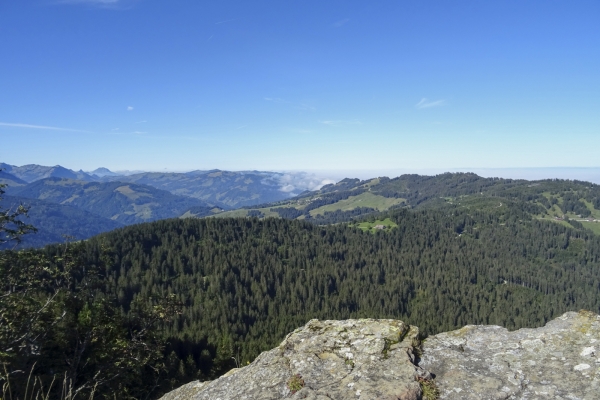 Sentier d’altitude dans la région du Gantrisch