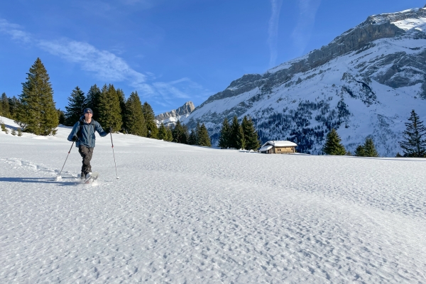 Winteridylle am Col du Pillon