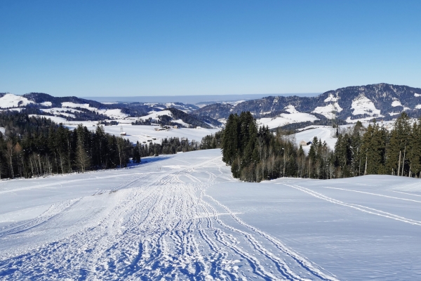 Gesperrt: Schneeschuhrunde im Toggenburg