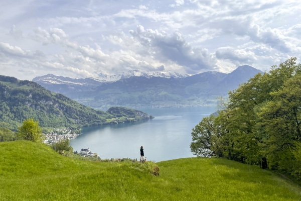 Douceur printanière et belles vues au Rigi