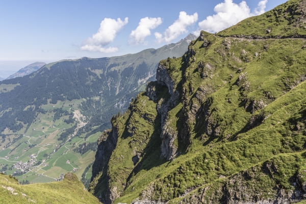 Belles vues dans la région des Walenstöcke