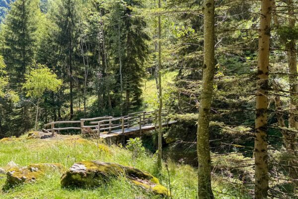 Unterwegs im wildromantischen Valle di Campo
