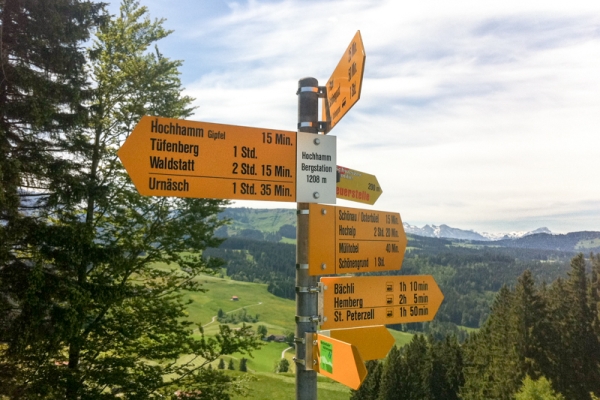 Von St. Peterzell nach Waldstatt