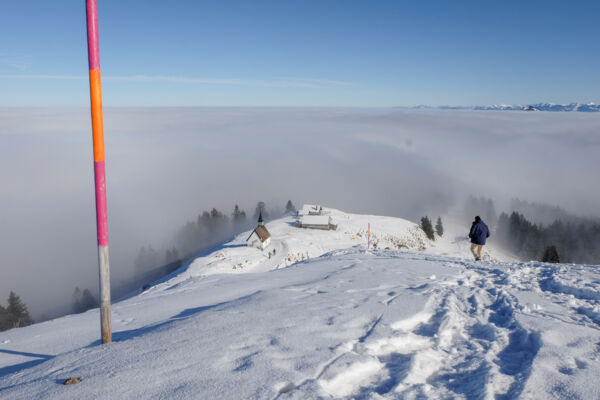 Le vaste panorama du Kronberg appenzellois