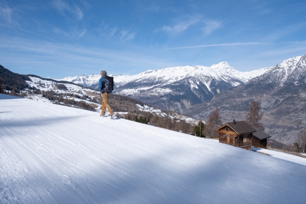 Auf dem Moosalp-Panoramaweg