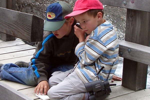 Auf dem Kinderpfad Champlönch