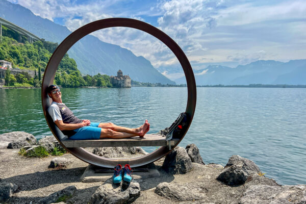 Über die Höhen zum Schloss Chillon