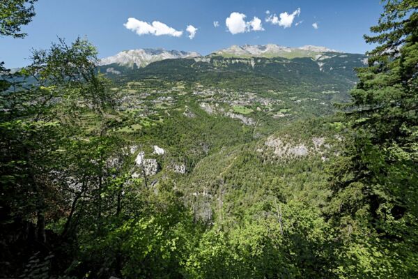 Vier verschiedene Welten an der Grand Bisse de Lens