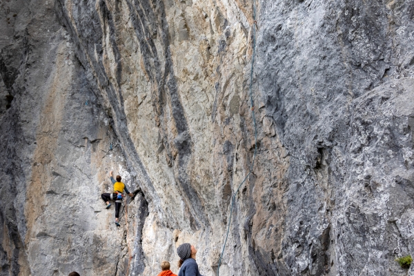 In der felsigen Landschaft der Gastlosen