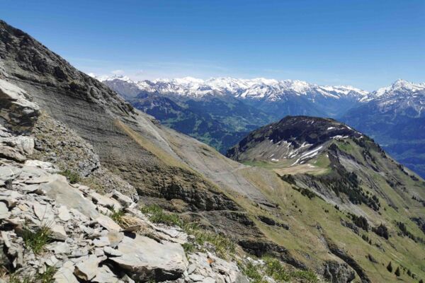 Grenzenlos schöne Aussicht
