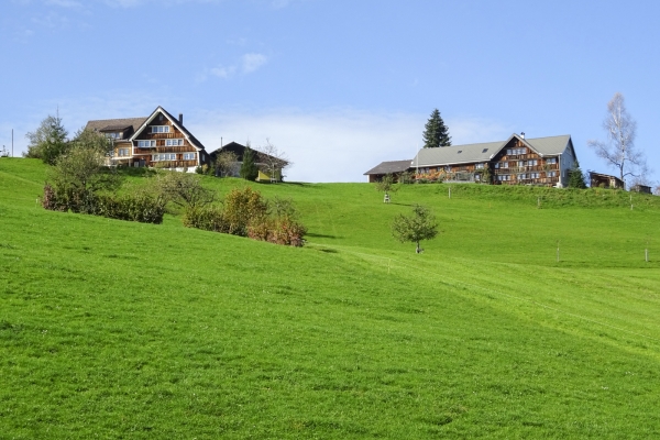 Schattige Gräben und sonnige Höhen im Appenzell