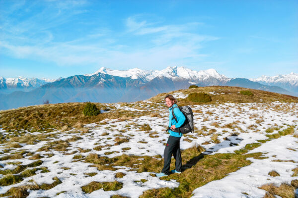 Auf die Cima di Medeglia im Monteceneri