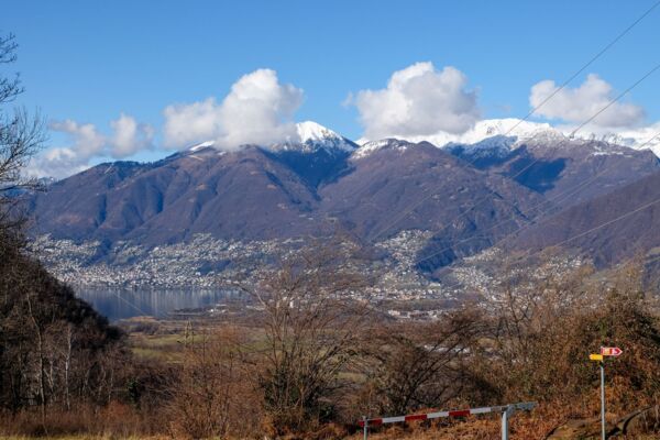 Über die Strada Romana am Monte Ceneri