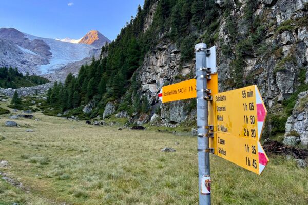 Auf dem höchstgelegenen Wanderweg der Schweiz