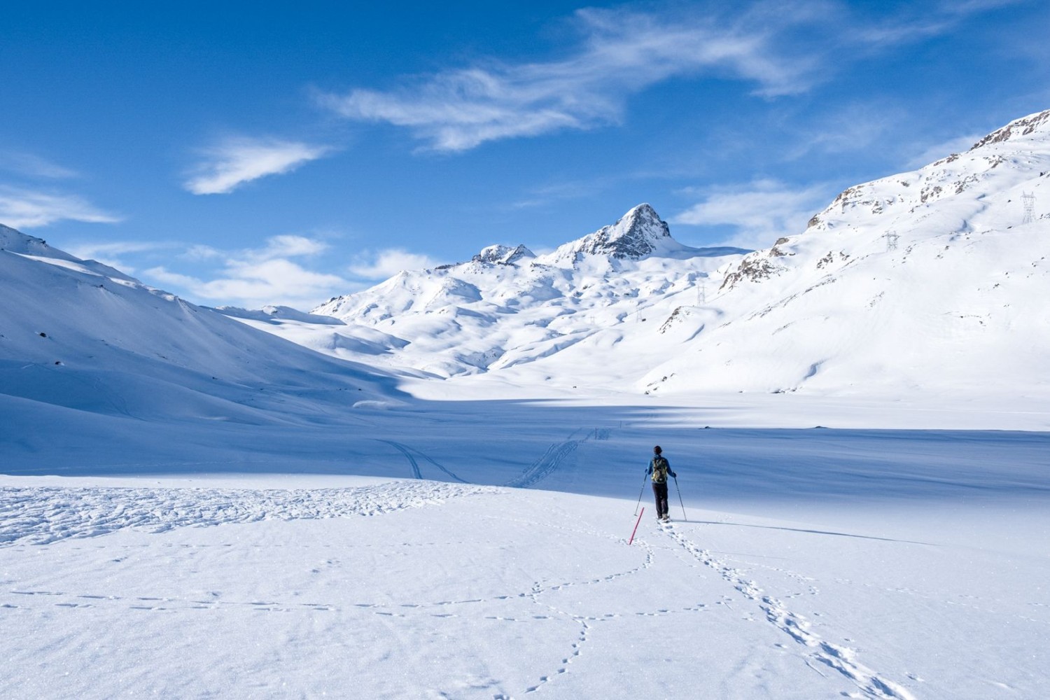 Un point fort du parcours, le haut plateau solitaire de Plang Camfer.