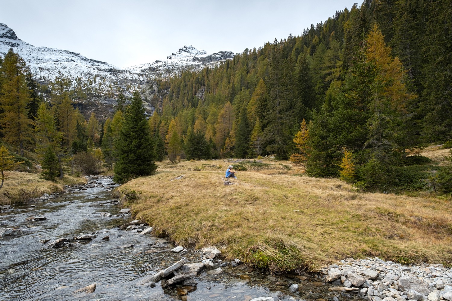 Beim Abstieg nach Landarenca quert man diese wunderschöne Moorlandschaft.