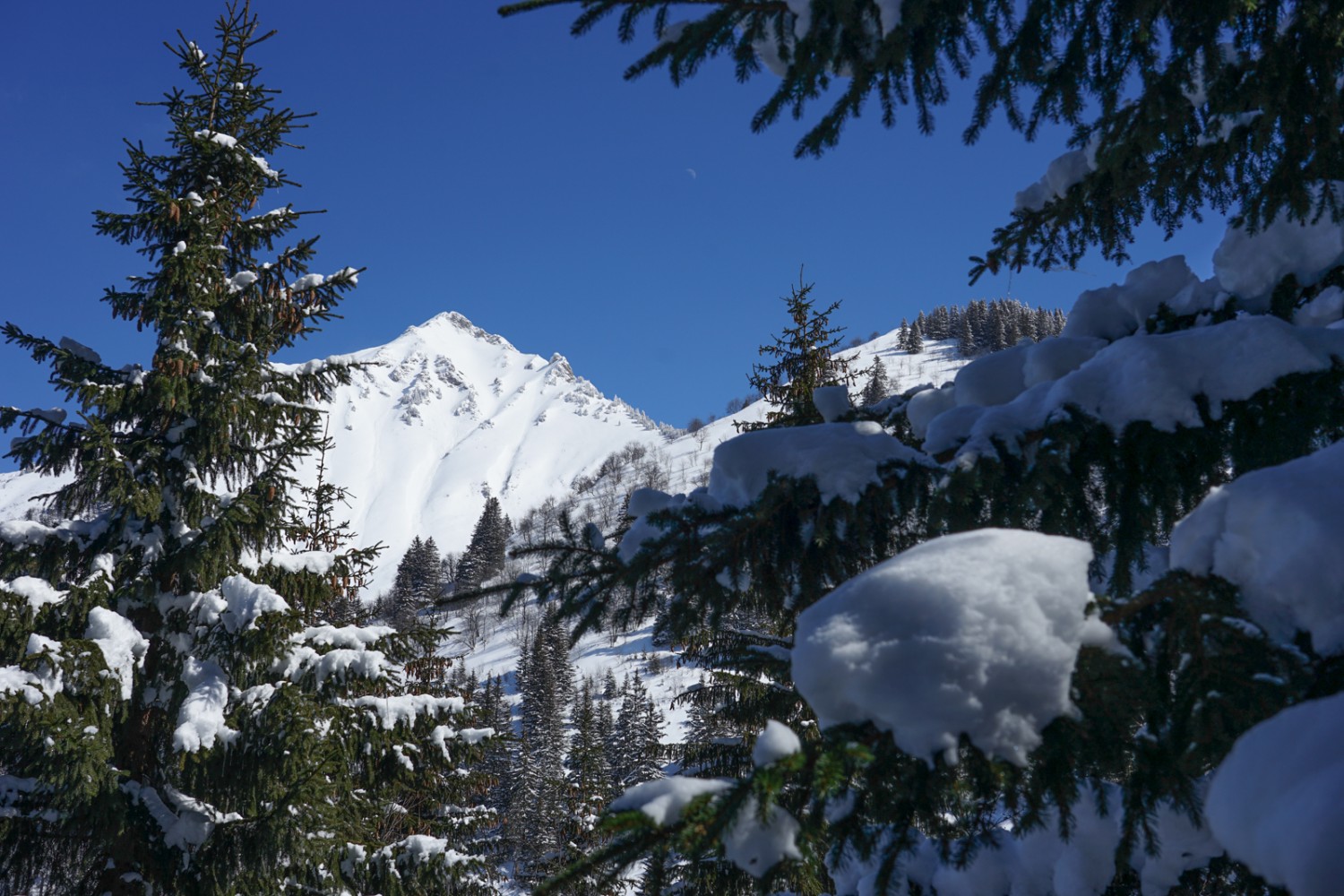 Pic Chaussy, früher ein Skiberg, heute ein beliebtes Ausflugsziel für Skitouren.