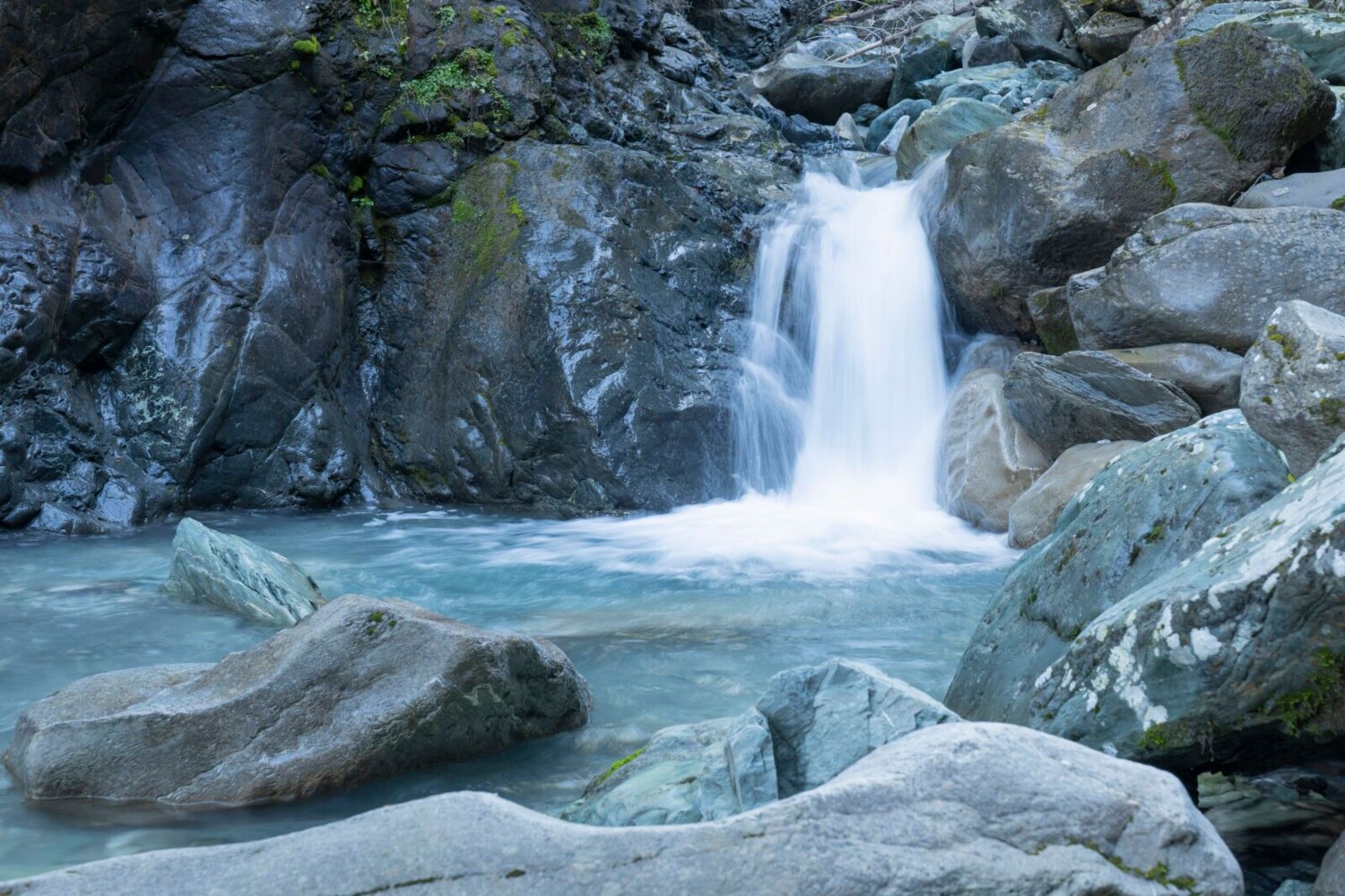 Le ruisseau Ragn da Faller, au-dessus de Mulegns