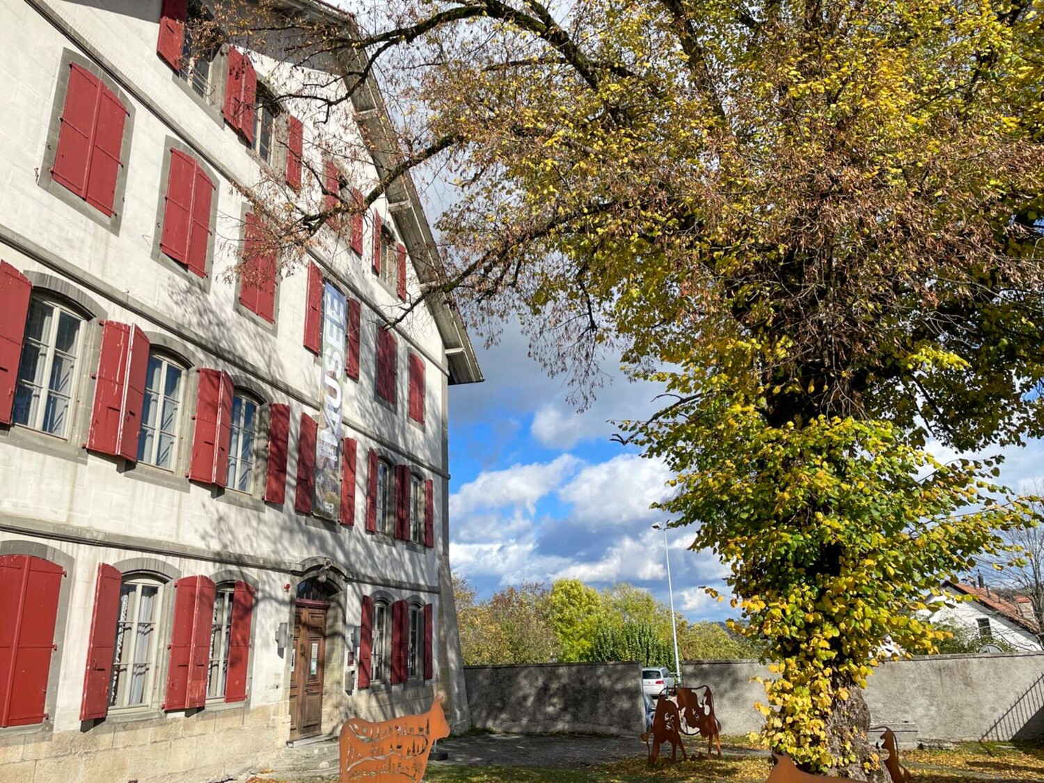 In der Ville-Haute von Moudon liegt das Museum Eugène Burnand.
