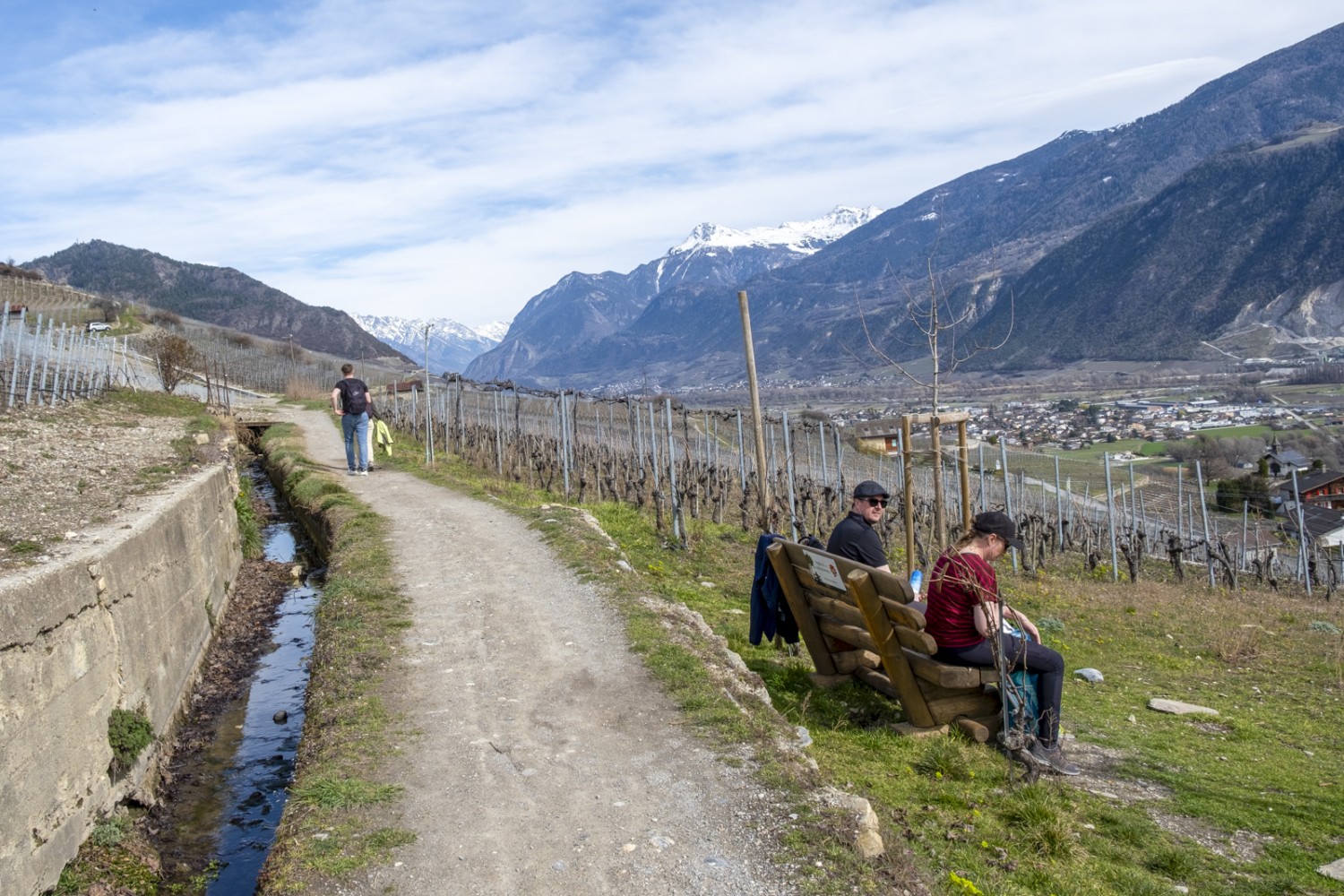 En route, il y a beaucoup de beaux endroits pour faire une pause. Photo: Markus Ruff