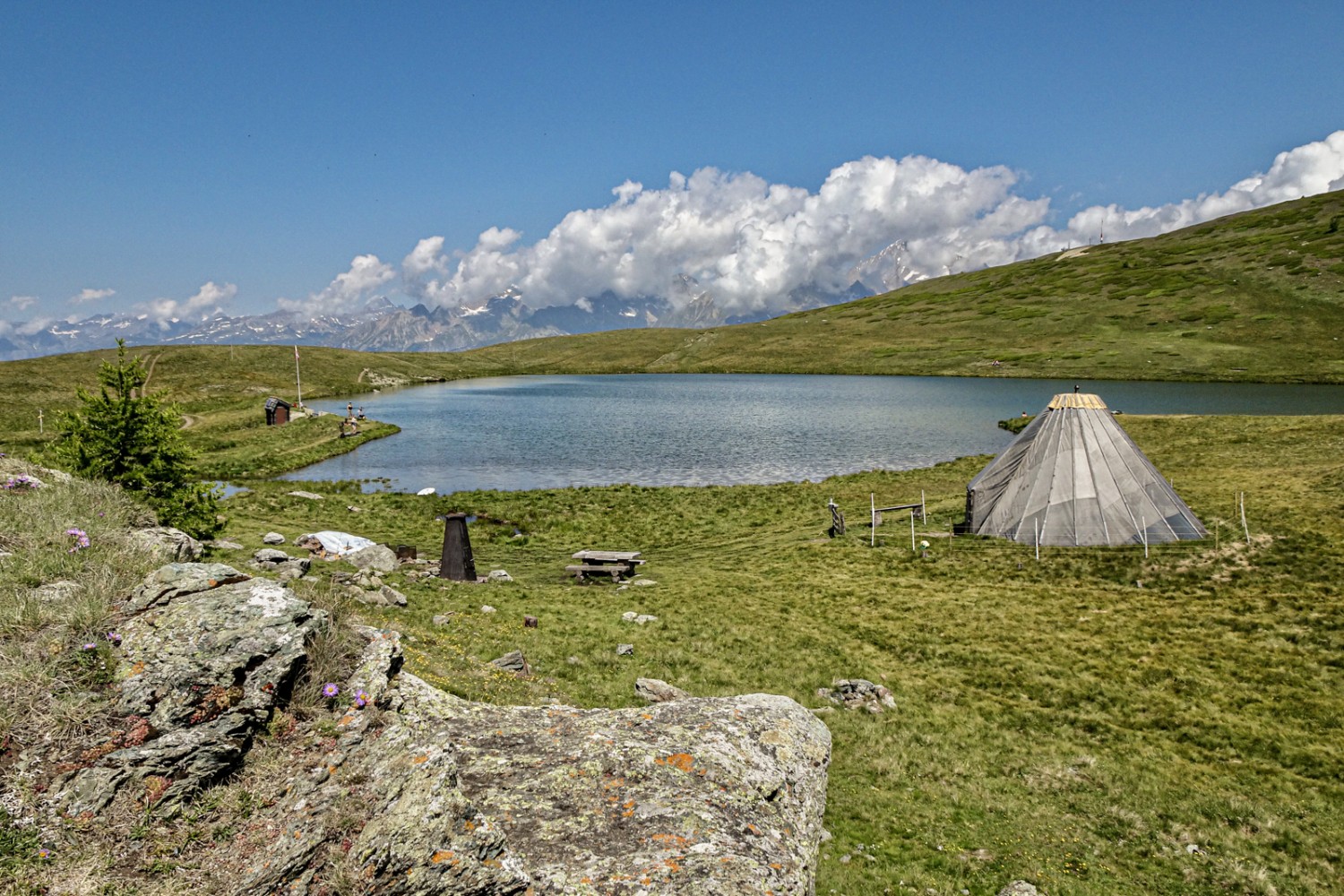 Der Gibidumsee. Bild: Pascal Bourquin