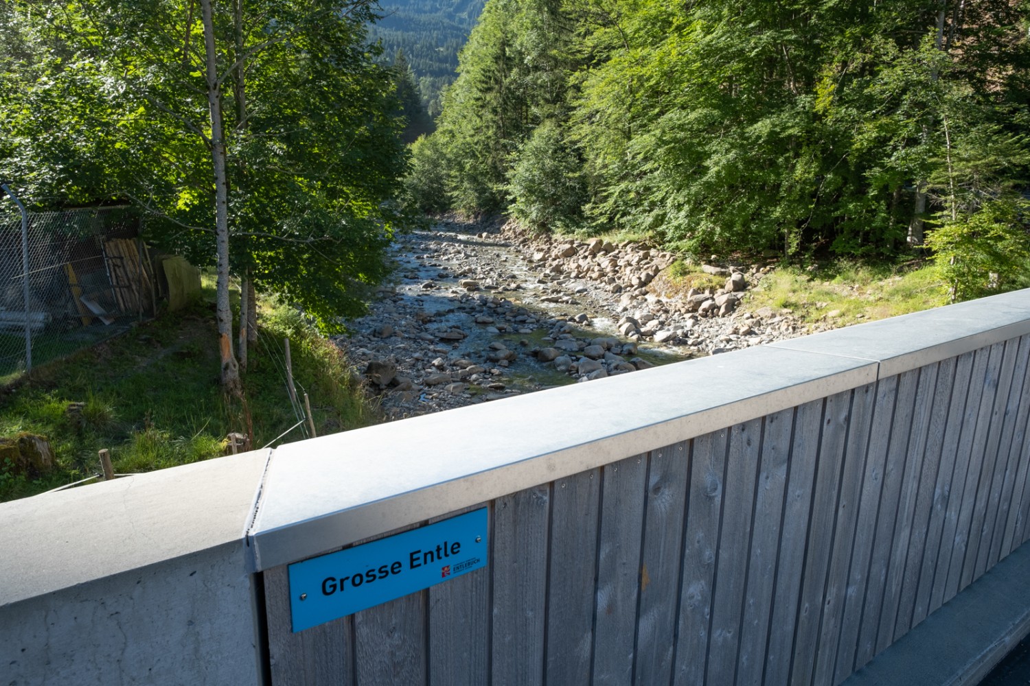 La randonnée débute à Gfellen, au bord de la Grosse Entle. Photo: Markus Ruff