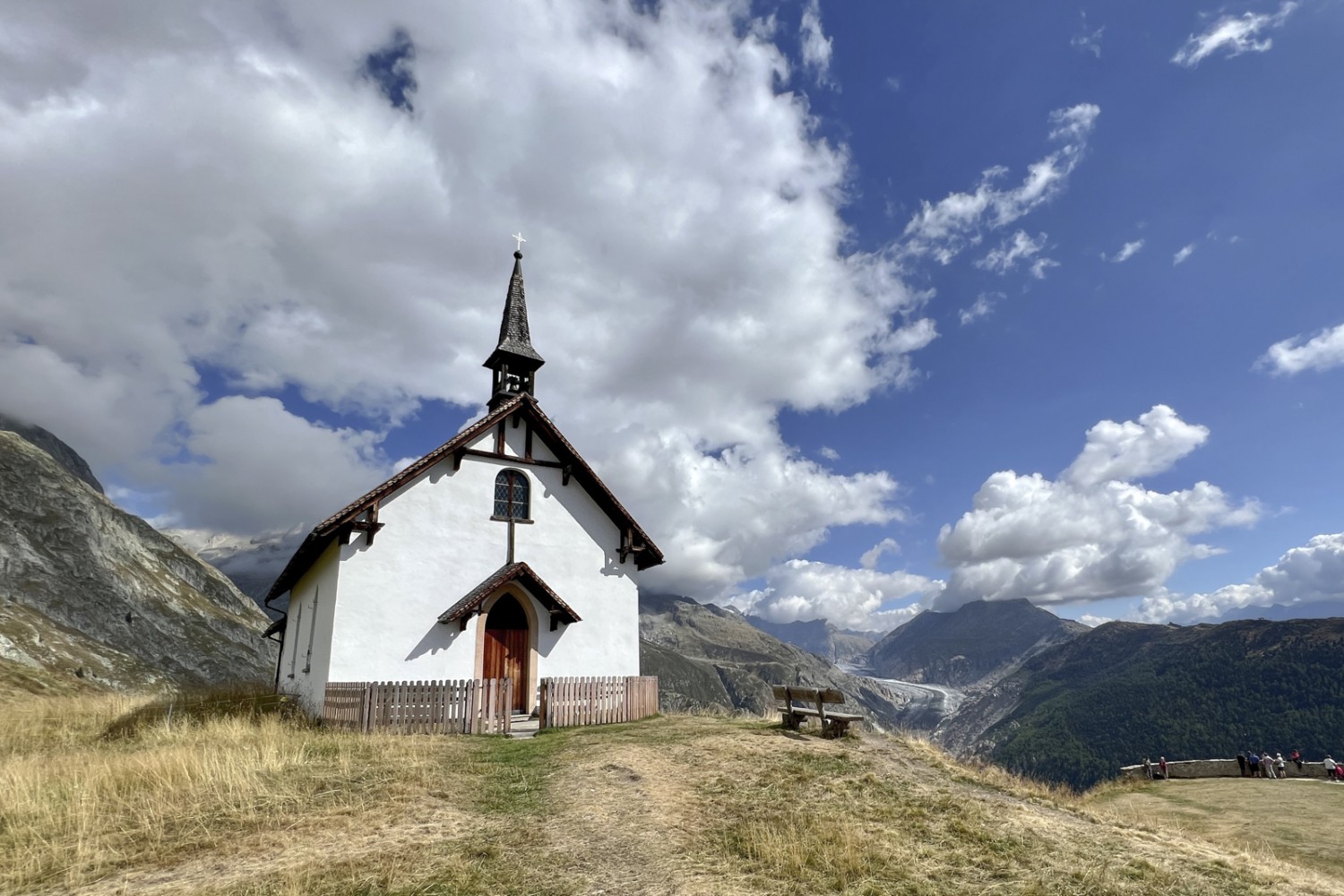 Kapelle gegenüber vom Hotel Belalp. Bild: Pascal Bourquin