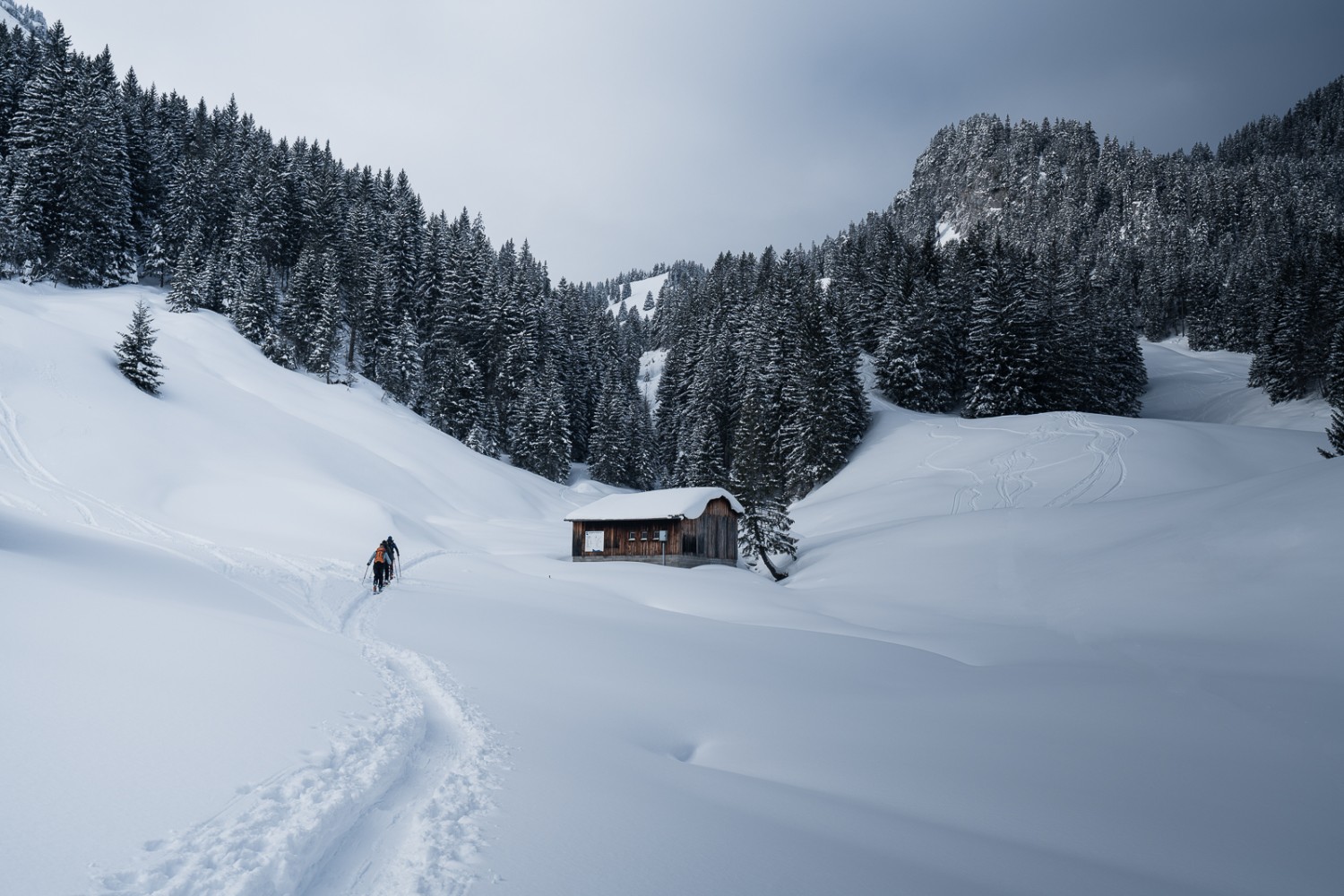 Blick auf den Zuezboden mit dem Sunnespitz im Hintergrund. Bild: Jon Guler