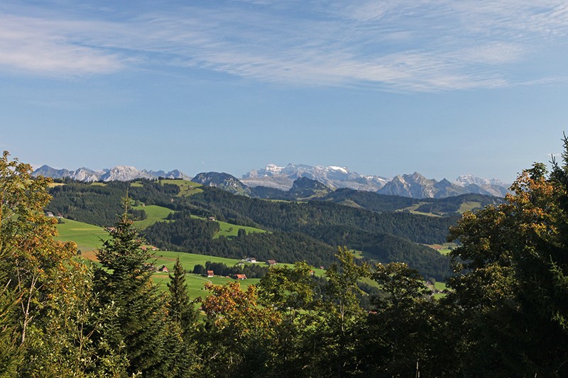 Blick Richtung Glärnisch.
Bilder: Schweizer Wanderwege