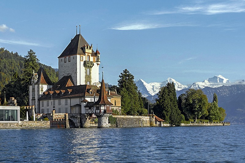 Castello Oberhofen sul lago di Thun. Foto: Alexander Gempeler. 