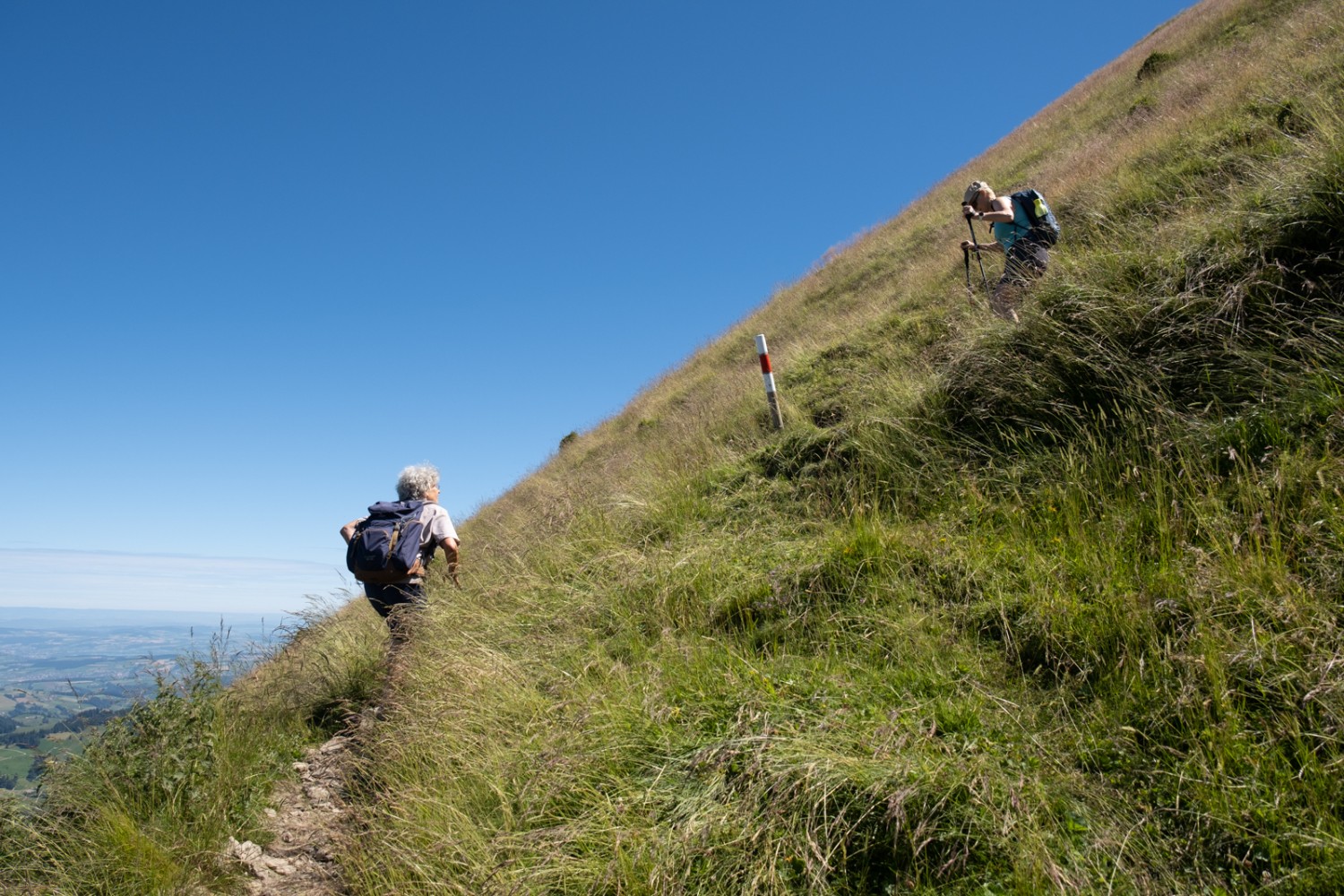 Montée au sommet. Photo: Markus Ruff