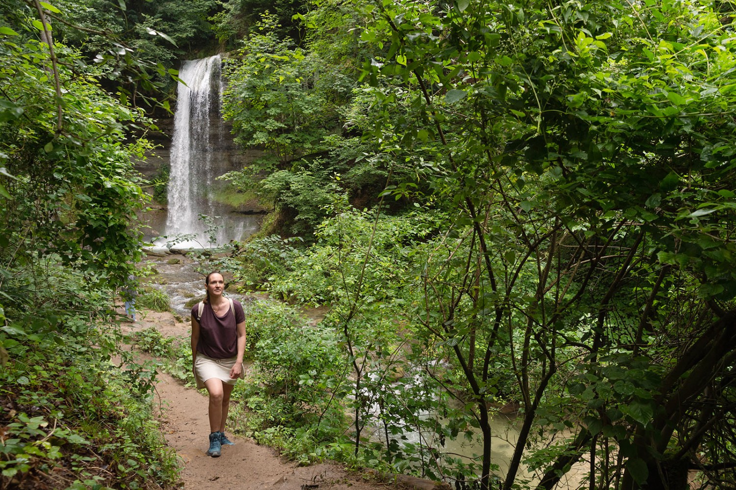 La cascade du Dard est un but d’excursion apprécié. Photo: Raja Läubli