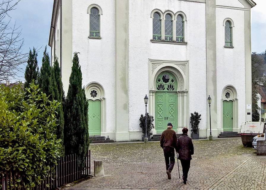 Klassizistische Pracht: die Synagoge von Endingen.