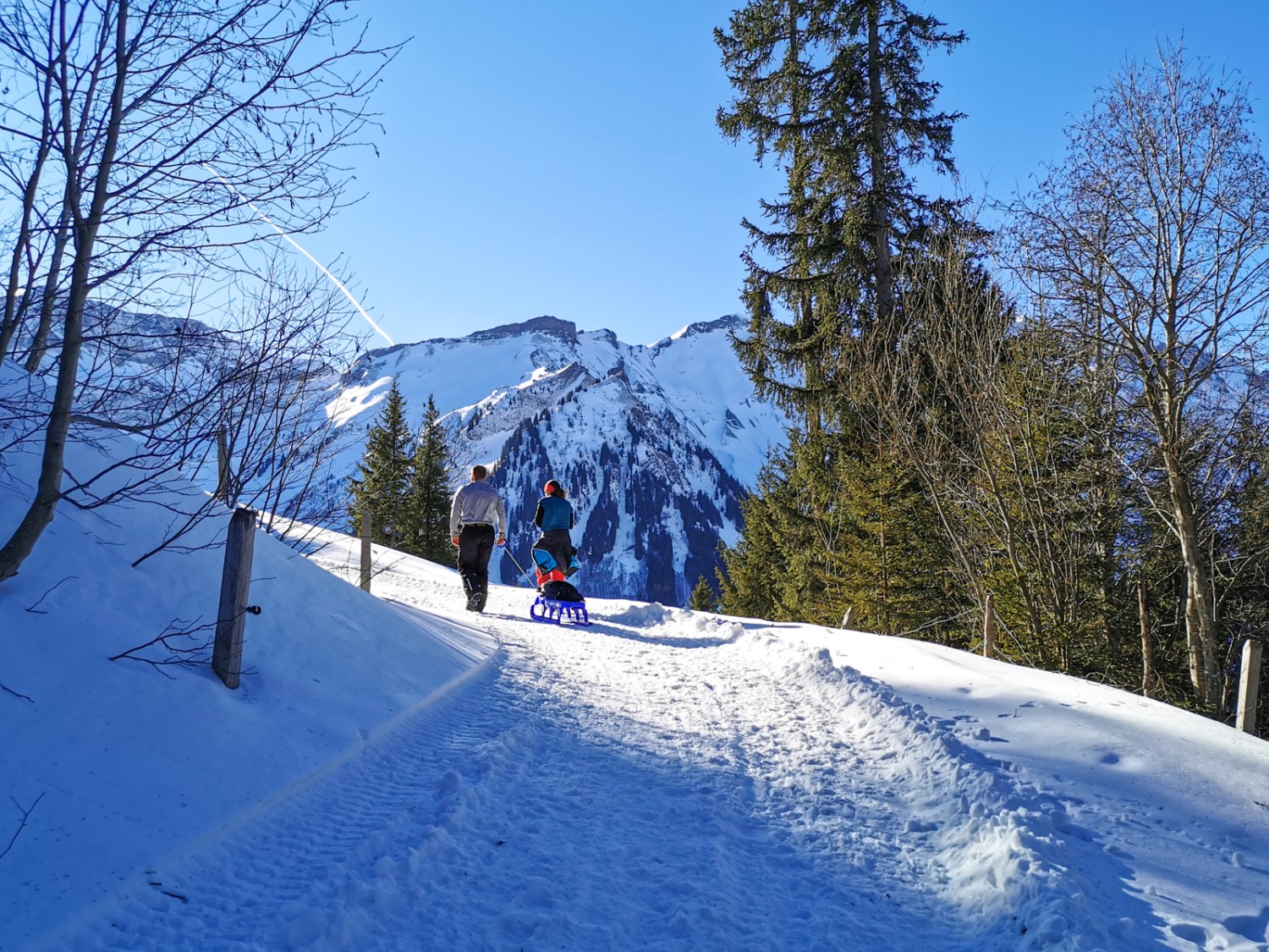 Au-dessus de Flüehütten. Photo: Andreas Staeger