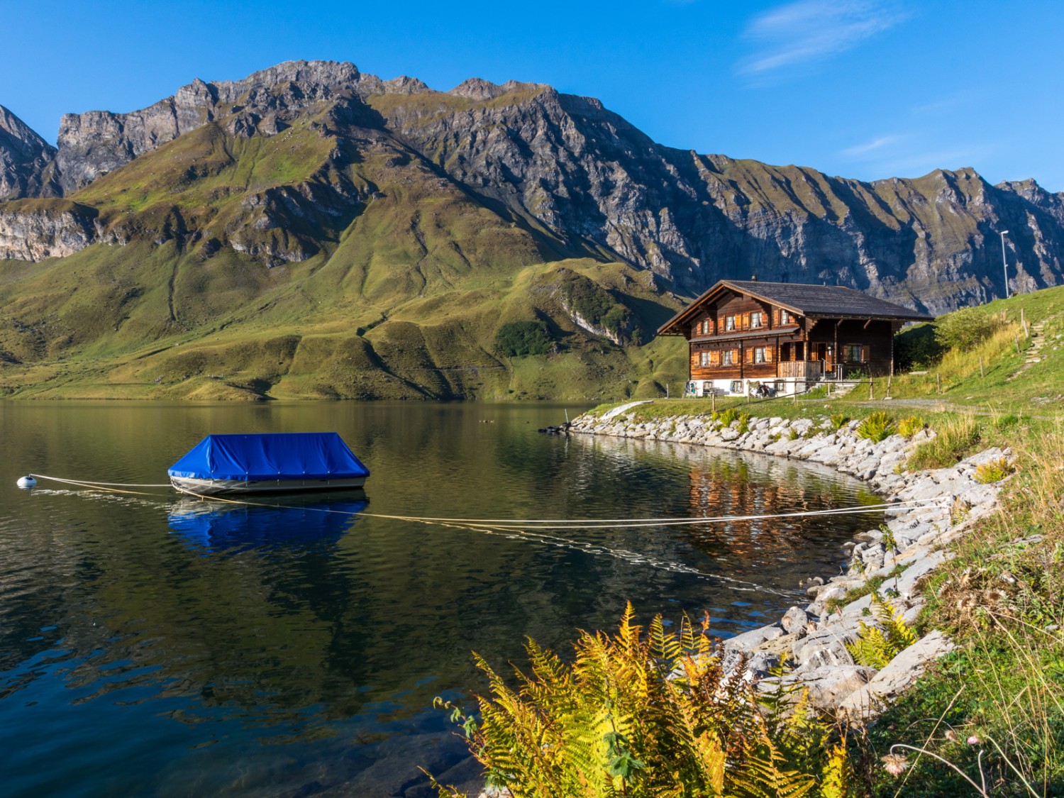 Morgenstimmung am Melchsee. Bild: Franz Ulrich