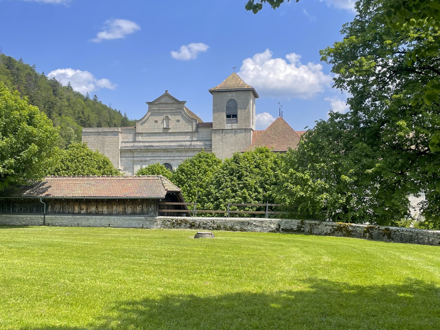 La spectaculaire abbaye baroque. Photo: Lukas Frehner