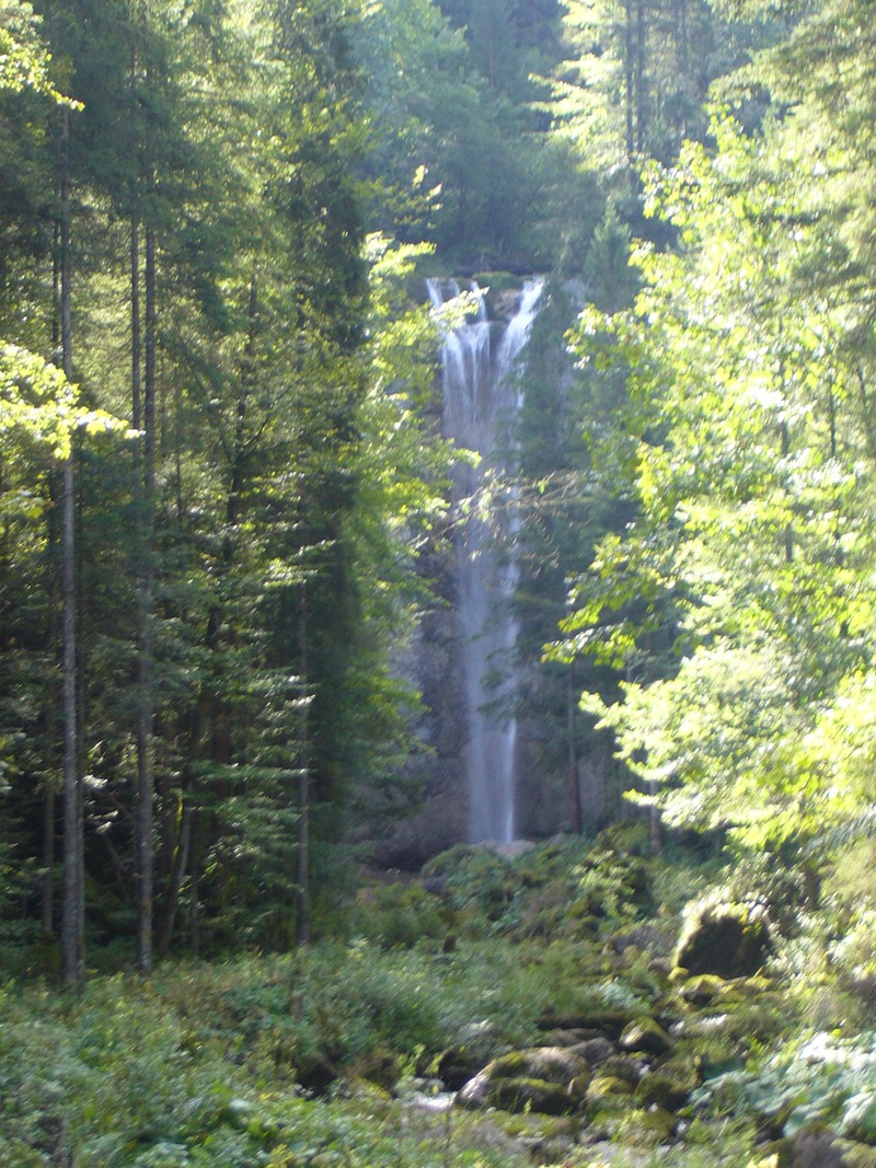Der Leuenfall im Alpstein. 
Bild: Werner Nef