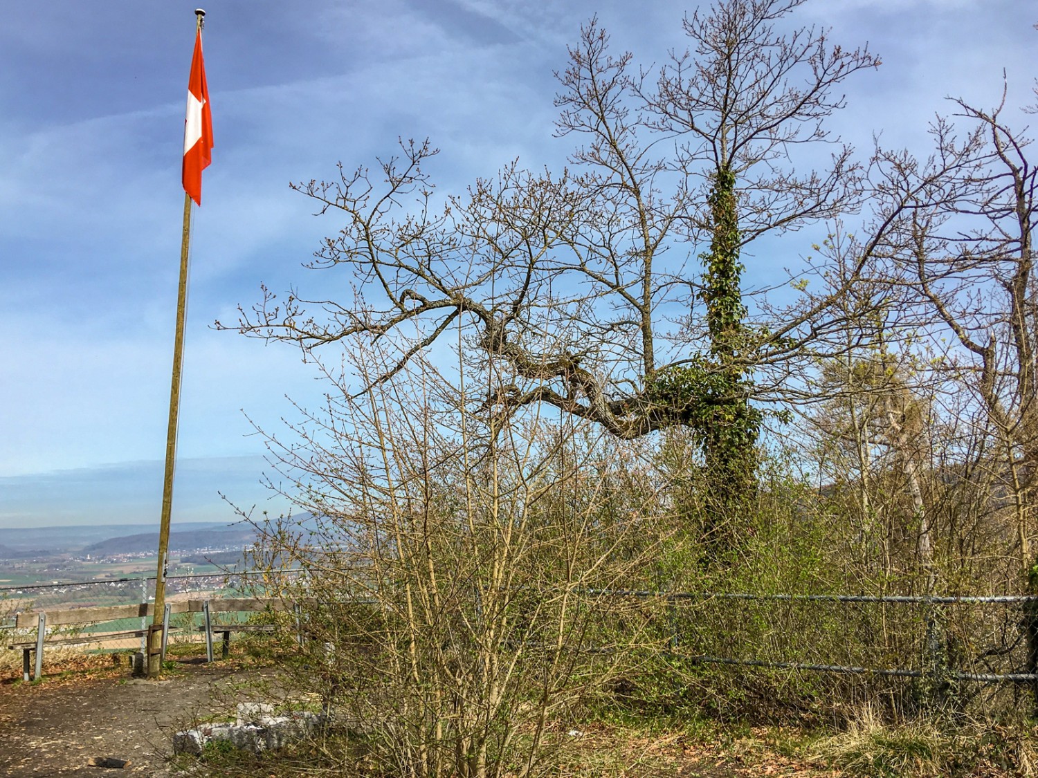 Burgruine Wolkenstein mit einmaliger Weitsicht und Feuerstelle. Bild: Claudia Peter