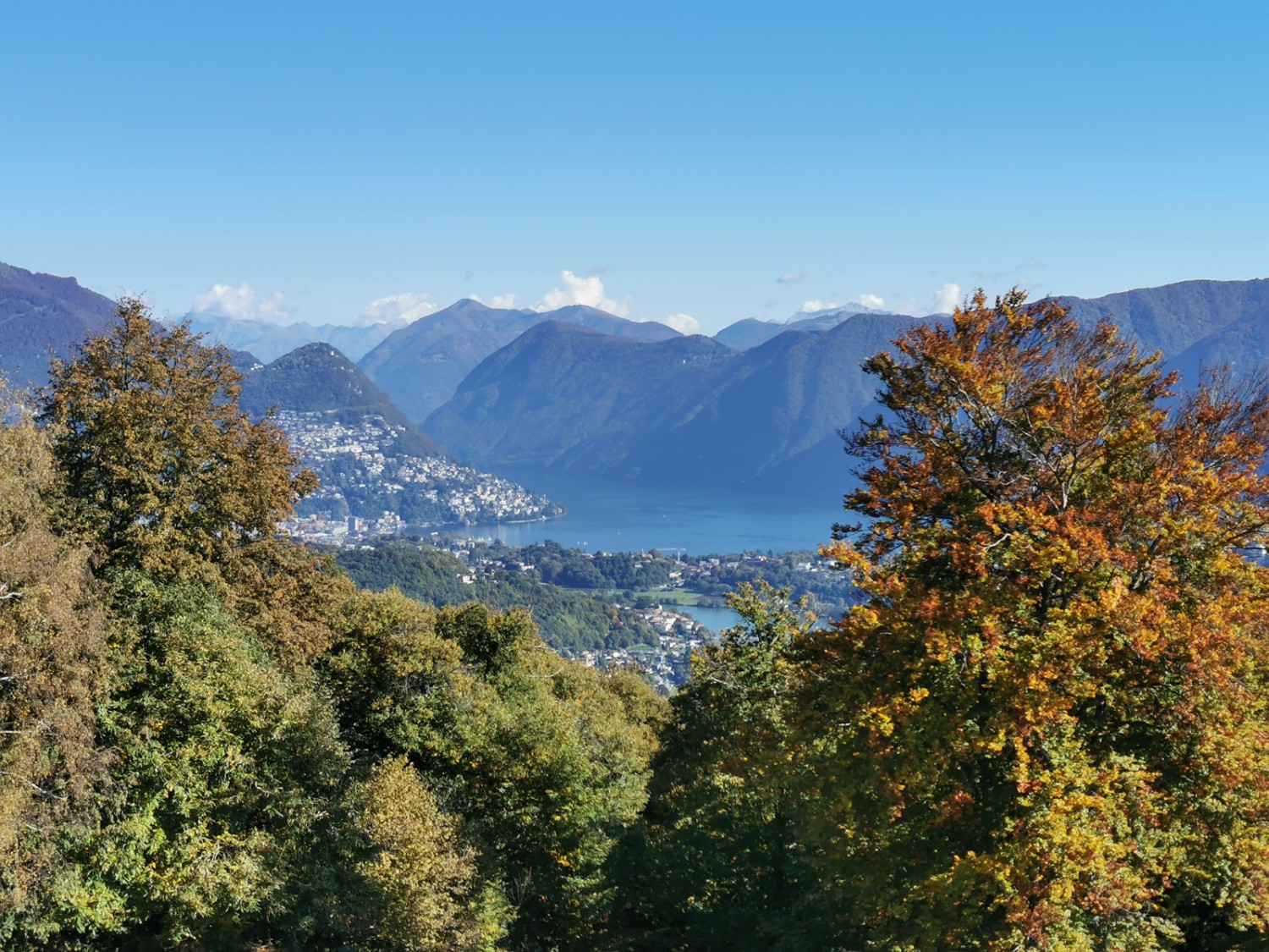 Il Malcantone. Continue viste panoramiche sul Lago di Lugano.
Immagine: Andreas Staeger