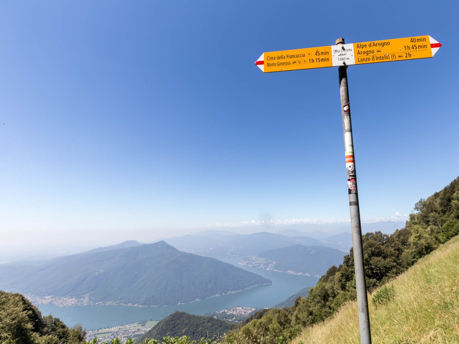 Auf der Cima Crocetta. Bild: Daniel Fleuti