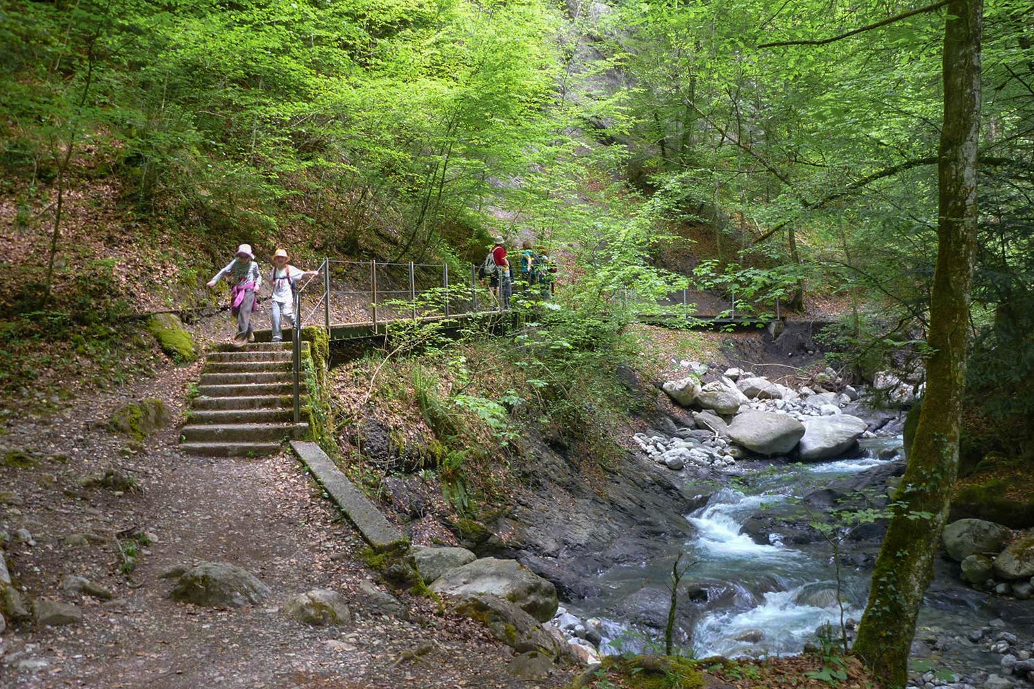 In der Gorge du Chauderon.