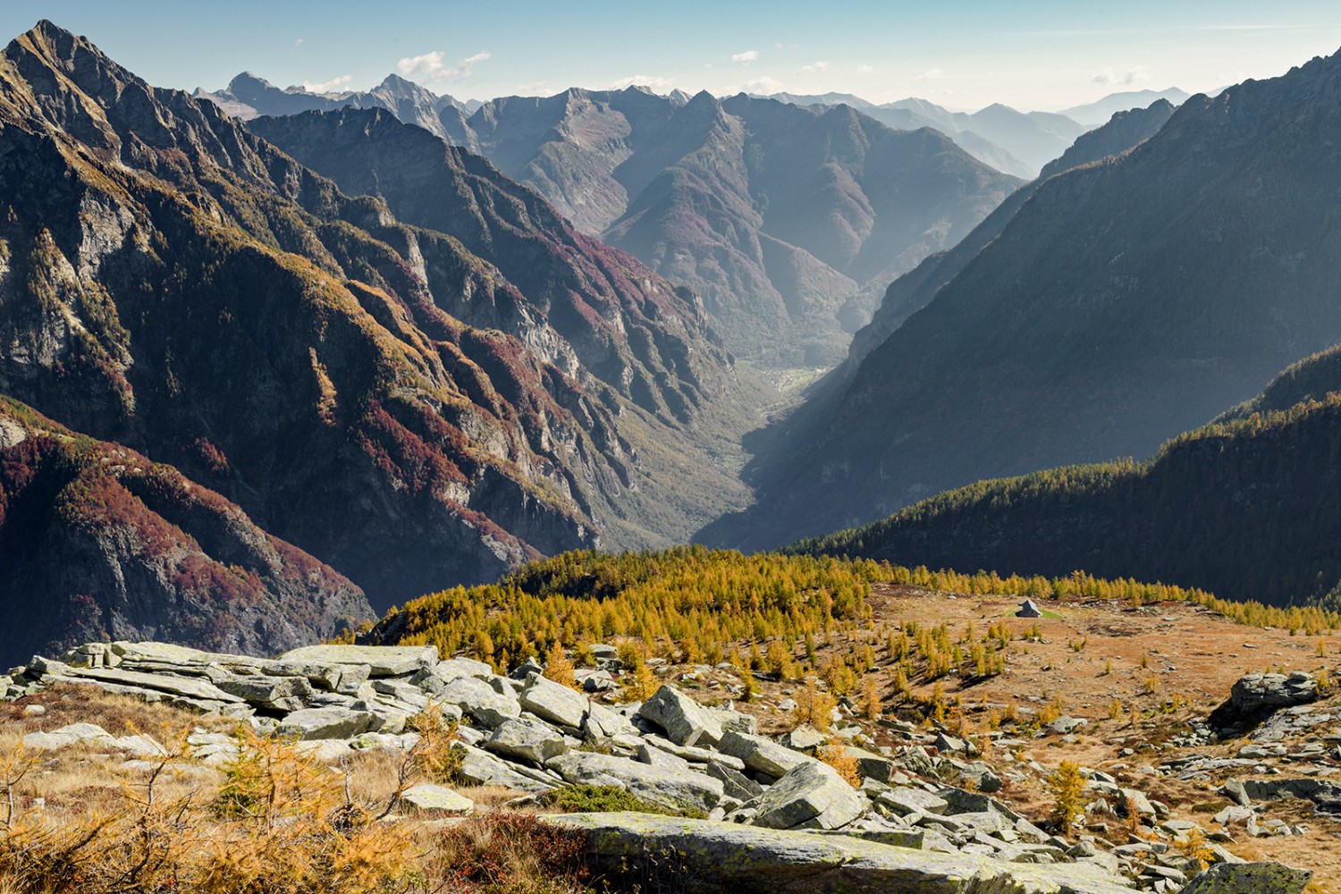 Le Alpi della Val Bavona sembrano quasi dolci: l’Alpe di Solögna.