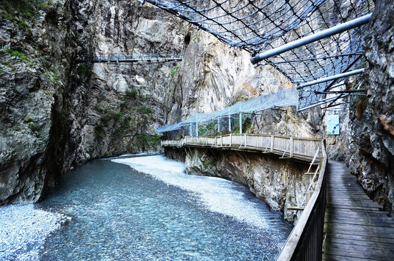 Ein kleiner Abstecher in die Gorges du Trient lohnt sich.
Bild: Hans Schüpbach, KGS
