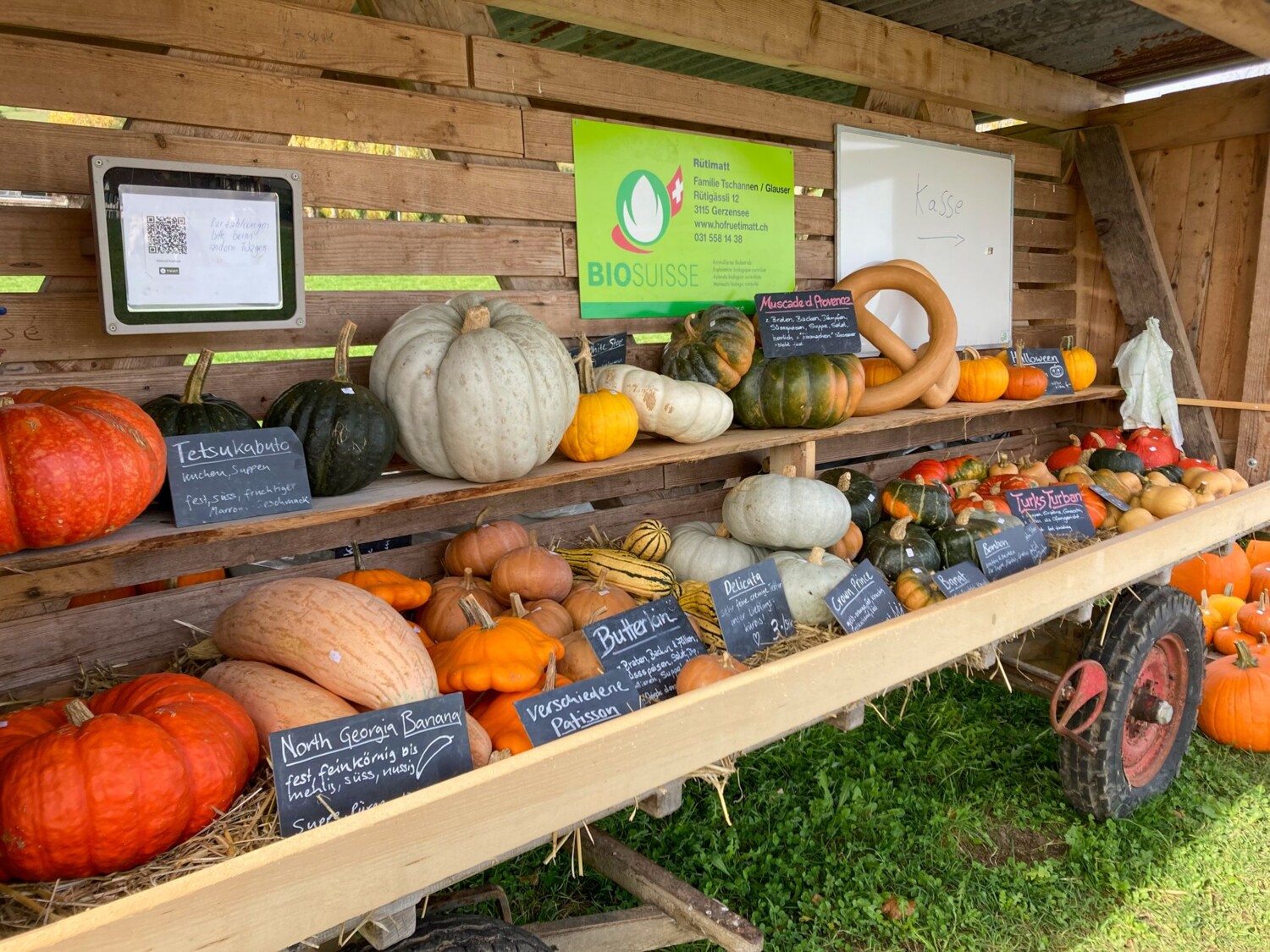 L’occasion rêvée d’acheter des produits locaux le long du chemin