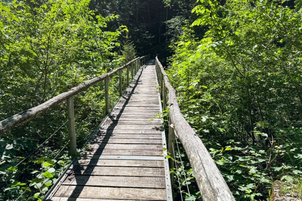 Unterwegs im wildromantischen Valle di Campo