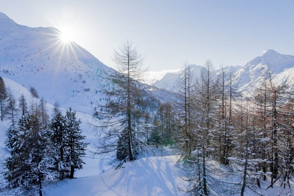 Le Val Fex: un rêve blanc en Engadine