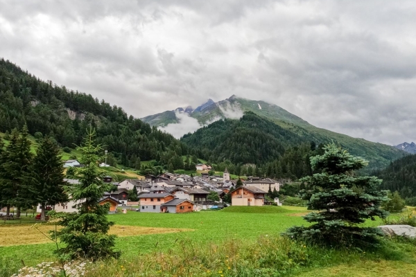 Le vallon de Valsorey et son paysage morainique