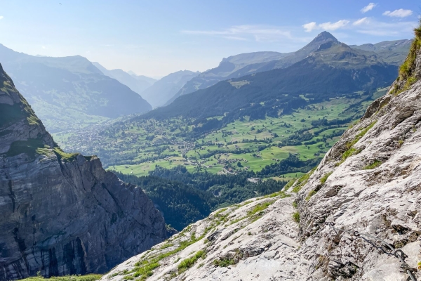 Auf dem Felsenweg zur Glecksteinhütte