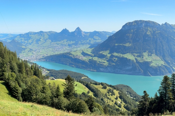 Auf dem Leiterliweg bis Niderbauen Chulm